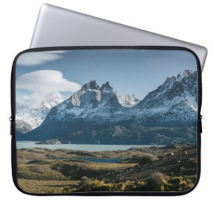 CAPA PARA NOTEBOOK FOTOGRAFIA EM PAISAGEM DA MONTANHA BRANCA E NEGRA
