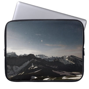 CAPA PARA NOTEBOOK FOTOGRAFIA EM PAISAGEM DA MONTANHA BRANCA E NEGRA