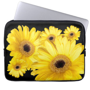 Capa Para Notebook Fotografias de Fechamento de Gerber Amarelo