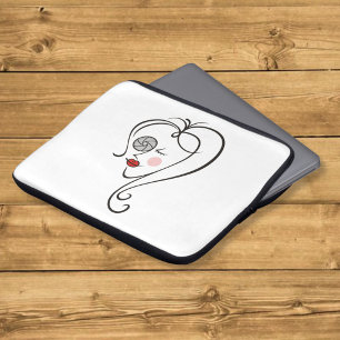 Capa Para Notebook Fotógrafo feminino
