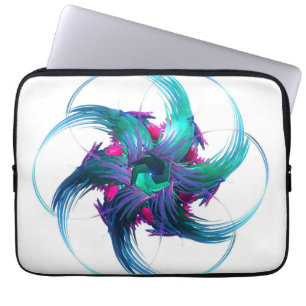 Capa Para Notebook Fractal Fantasy Swirls Laptop Bag