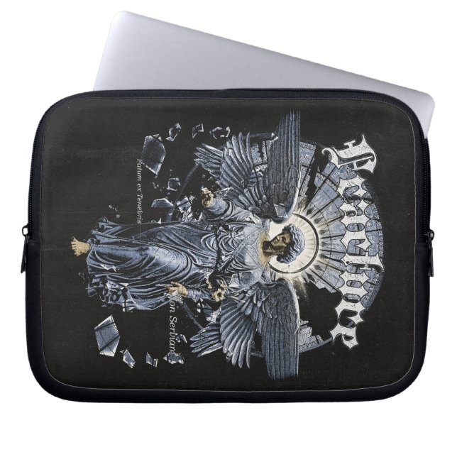 Capa Para Notebook Fracture - Gothic Streetwear Design (Frente)