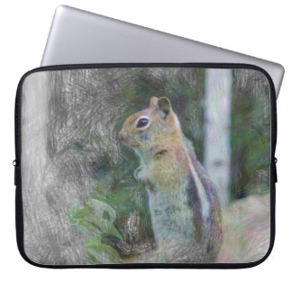 Capa Para Notebook fragmento 1 de animais artísticos