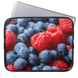 Capa Para Notebook Framboesas e amoras-vivas