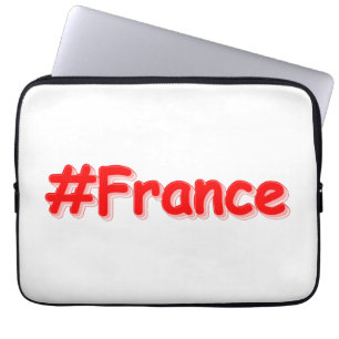 Capa Para Notebook "#France" Design bonito. Comprar Agora