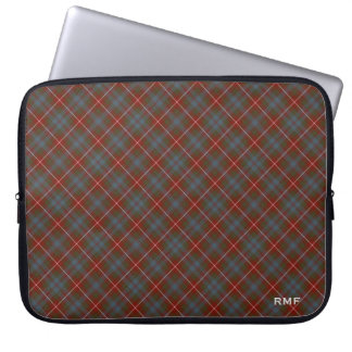 Capa Para Notebook Fraser da Reprodução Lovat Monograma de Tartan