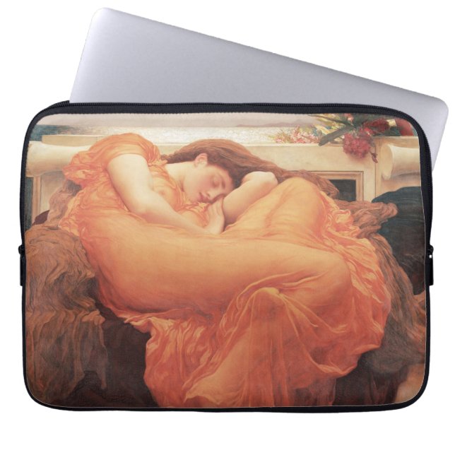Capa Para Notebook Frederic Lord Leighton Flaming June Square Art (Frente)