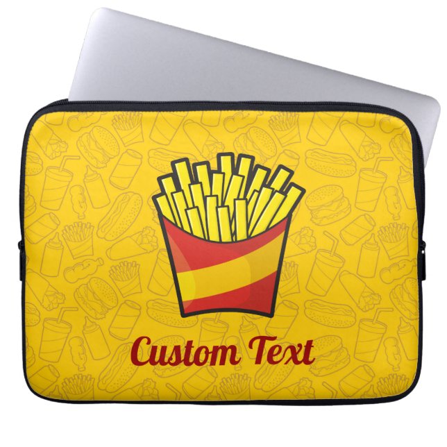 Capa Para Notebook Fries Bolsa de laptop (Frente)