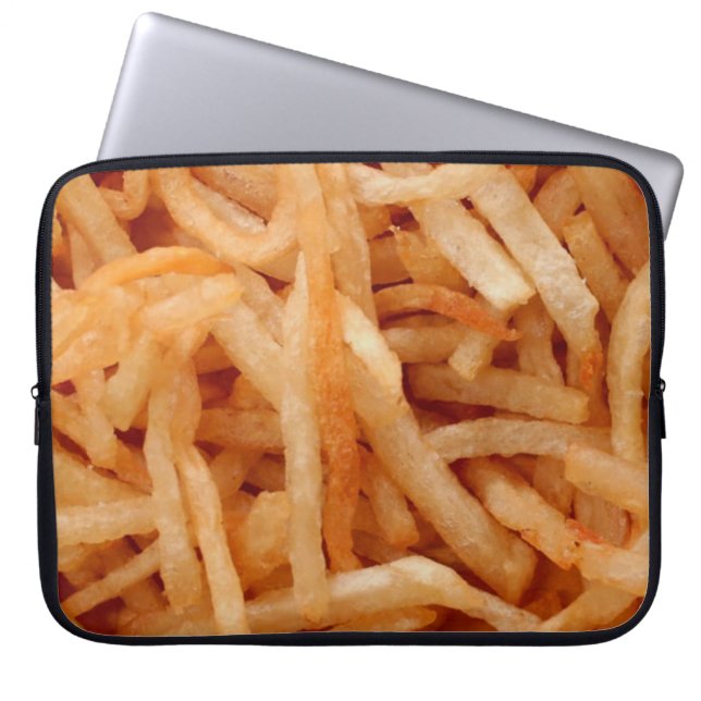 Capa Para Notebook Fries franceses de batata frita (Frente)