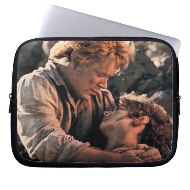 Capa Para Notebook FRODO™ nos braços do Samwise (Frente)