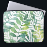 Capa Para Notebook Frond Waltz - Palm Frond Leaves<br><div class="desc">Frond Waltz,  por Grace Popp. Apresenta verde tropical em estilo aquoso.</div>