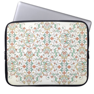 Capa Para Notebook fronteira perfeita do ornamentado vintage no estil