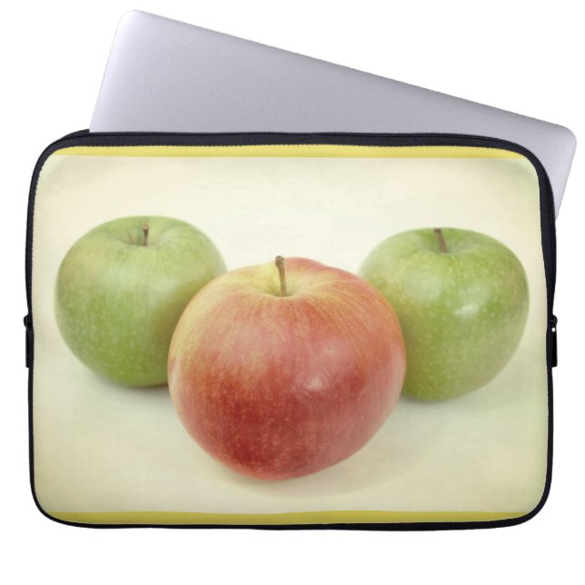 Capa Para Notebook Fruta de Maçãs (Frente)