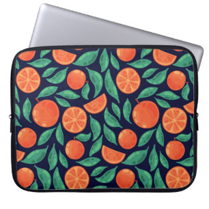 Capa Para Notebook Fruta Laranja: Vintage Colorida Sem Olhos