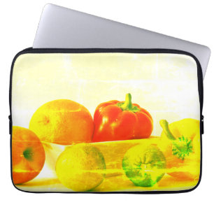 Capa Para Notebook "Frutas Vegetais" Foto Fácil. Compre agora