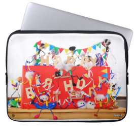 Capa Para Notebook Fubby's die feest vieren voor verjaardag.