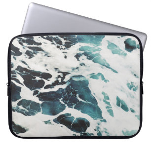 Capa Para Notebook Fuga da espuma do oceano