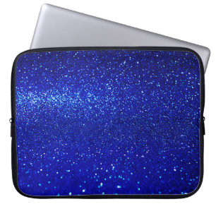 Capa Para Notebook fundo brilhante azul brilhante abstrato