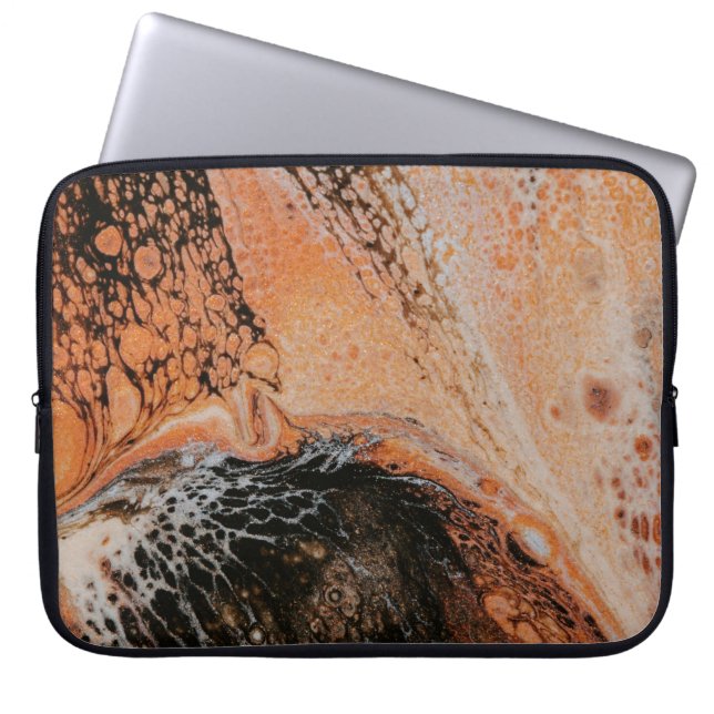 Capa Para Notebook Fundo Castanho (Frente)
