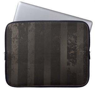 Capa Para Notebook Fundo castanho listrado a vapor