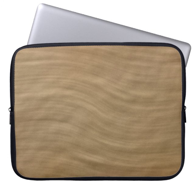 Capa Para Notebook Fundo com Aparência de Arenito Bege Natural (Frente)