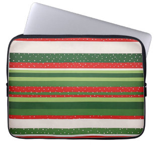 Capa Para Notebook Fundo com Padrão Listrado Vibrante