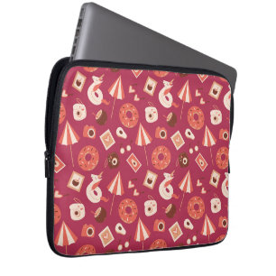Capa Para Notebook Fundo da Maroon da Summer Stuff