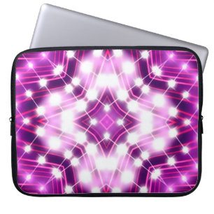 Capa Para Notebook Fundo das luzes flutuantes