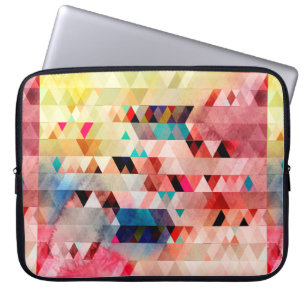 Capa Para Notebook fundo de cor d'água brilhante abstrato com