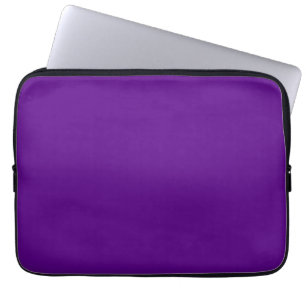 Capa Para Notebook Fundo de Cor de Destaque Roxo Personalizável