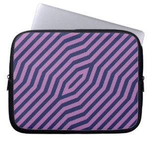 Capa Para Notebook Fundo de faixas diagonais simétricas 11