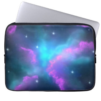 Capa Para Notebook Fundo de Nuvem Nebulosa Colorida