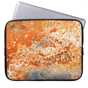 Capa Para Notebook Fundo de ressonância de zinco enferrujado