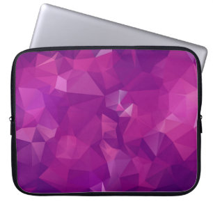 Capa Para Notebook fundo de textura violeta do triângulo abstrato