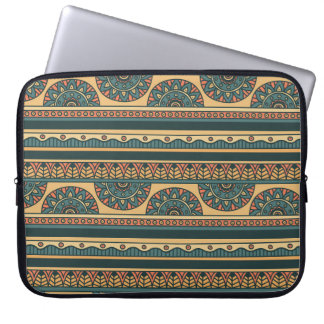 Capa Para Notebook Fundo de Vintagem Geométrica Tribal