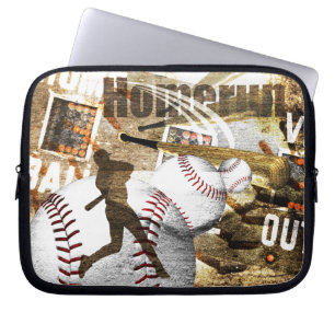 Capa Para Notebook Fundo do Baseball do 9º