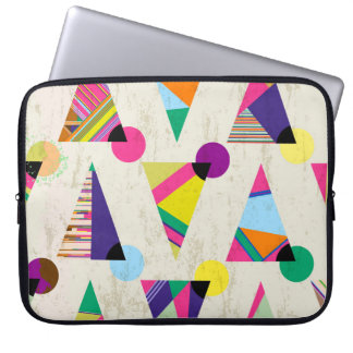 Capa Para Notebook fundo do padrão do triângulo sem descontinuidades,