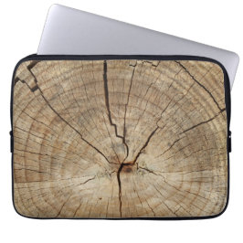 Capa Para Notebook Fundo dos Anéis de Árvore Faux