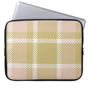 Capa Para Notebook fundo ou textura da colheita de xadrezes ou tartan