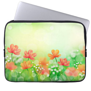 Capa Para Notebook Fundo Realista Borroso de Primavera-52374