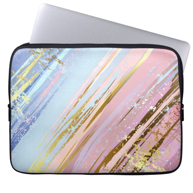 Capa Para Notebook Fundo Rosa Texturizado (Frente)