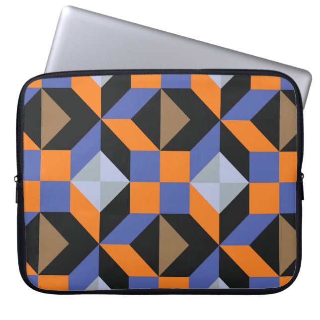 Capa Para Notebook Fundo Vintage abstrato (Frente)