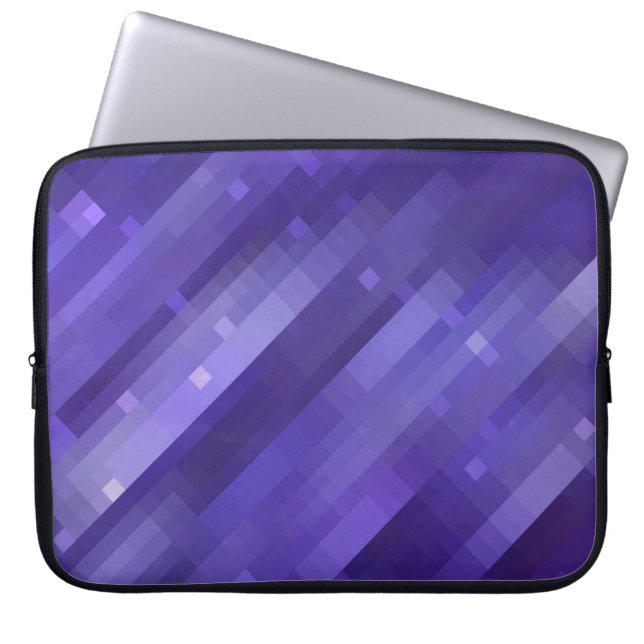 Capa Para Notebook Fundo violeta brilhante abstrato com glos (Frente)