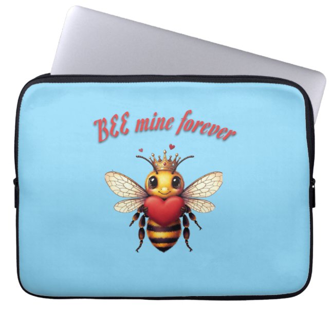Capa Para Notebook Funny Bee Pun Valentine  (Frente)