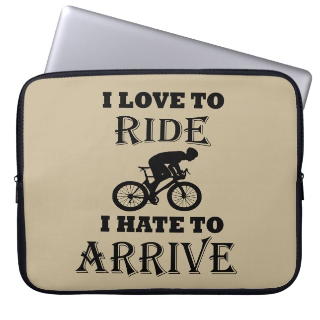Capa Para Notebook funny cycling inspirational quotes (Frente)