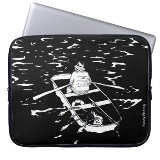 Capa Para Notebook Funny Fishing