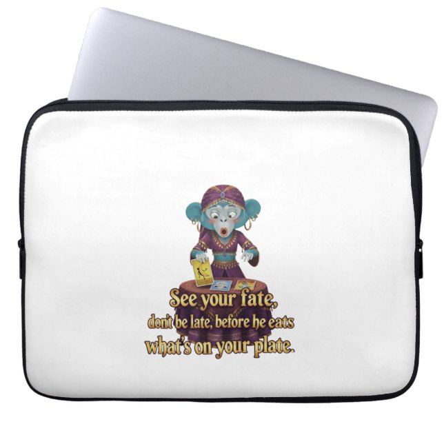 Capa Para Notebook Funny Monkey Mystic (Frente)