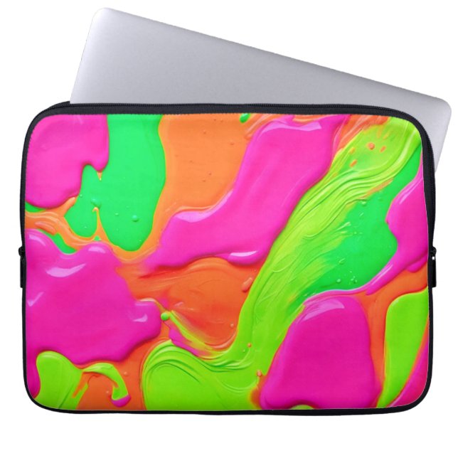 Capa Para Notebook Fusão de Cores Vibrantes (Frente)