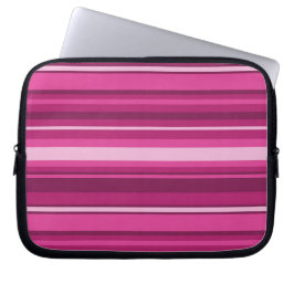 Capa Para Notebook Fuschia stripes