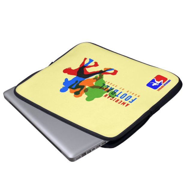 Capa Para Notebook Futebol americano | Bolsa de laptop de 15" (Frente Inferior)